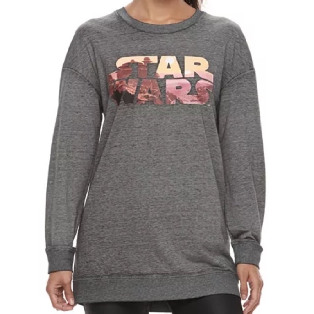 LN! Her Universe Star Wars Graphic Tatooine Tunic Oversized Sweatshirt S/M
